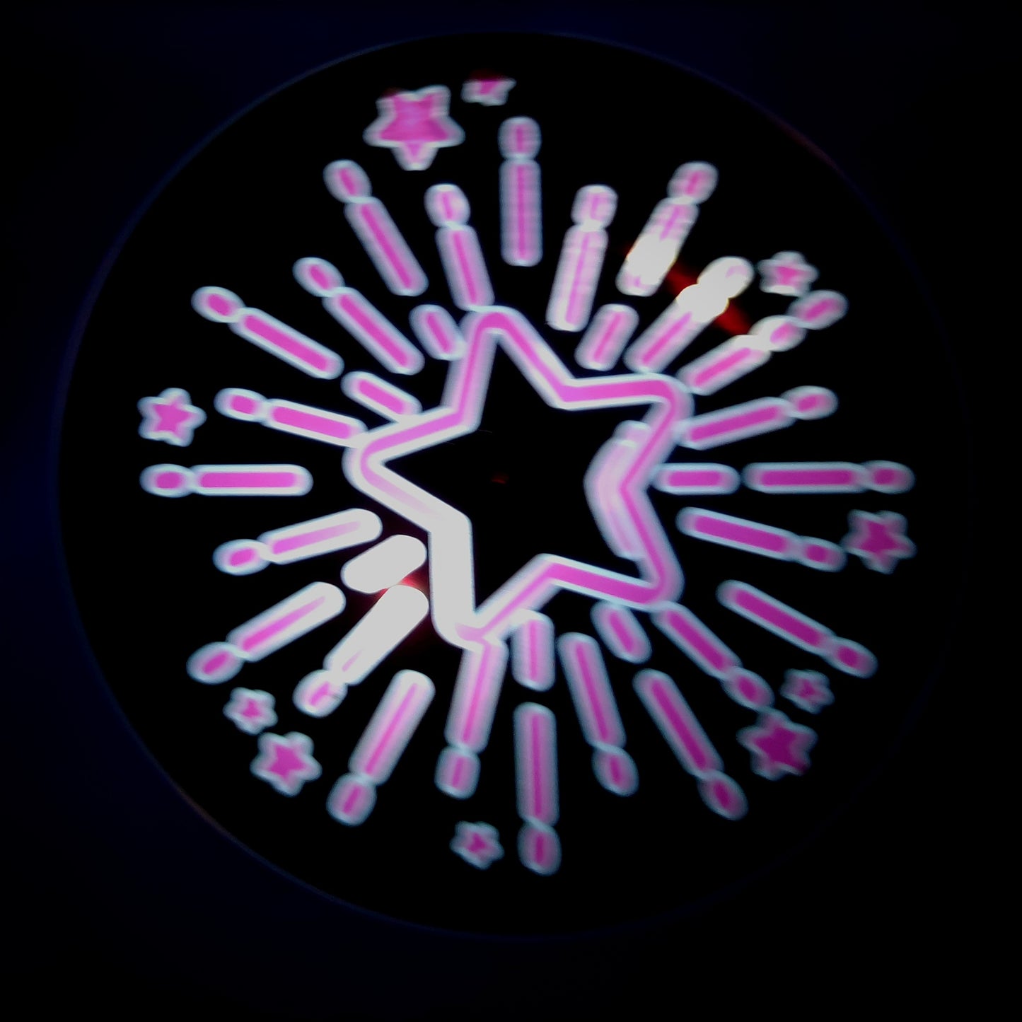 Sterne Nachtlicht Abendlicht Schlummer Lampe Nachttischlampe 8